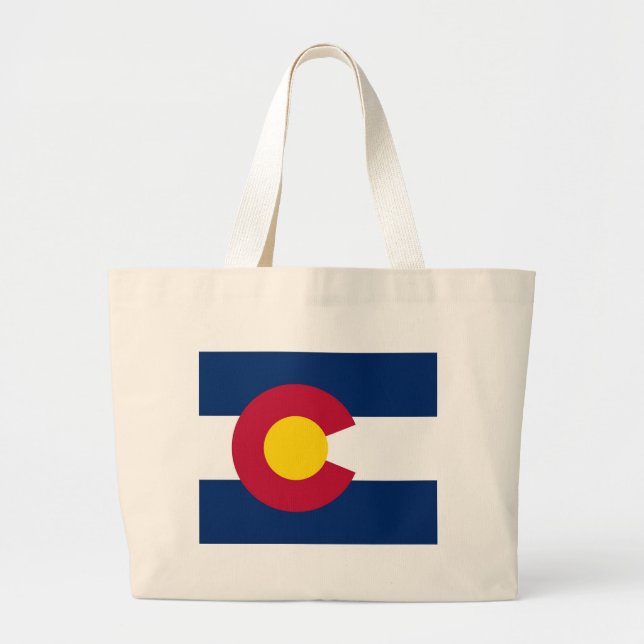 Sac avec Drapeau de l'Etat du Colorado - USA (Devant)