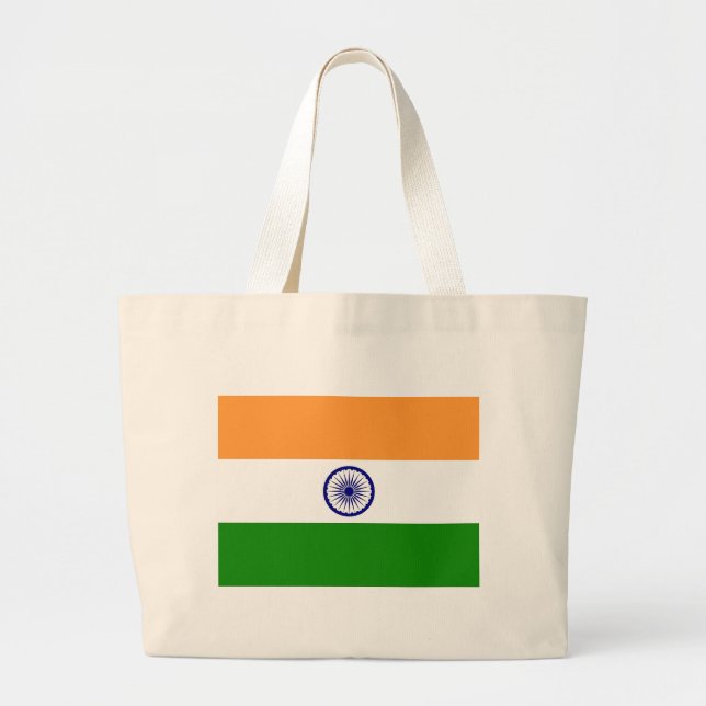 Sac avec drapeau de l'Inde (Devant)