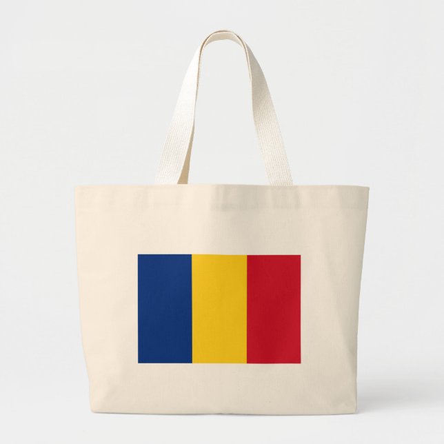 Sac avec Drapeau de Roumanie (Devant)