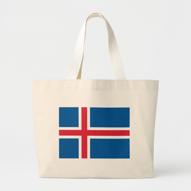 Sac avec Drapeau d'Islande (Devant)