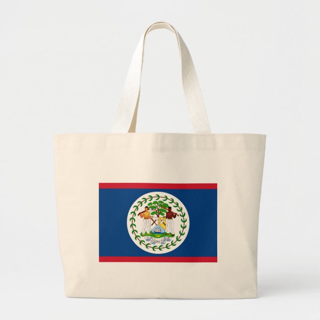 Sac avec Drapeau du Belize (Devant)