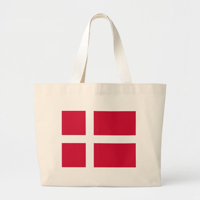Sac avec drapeau du Danemark (Devant)