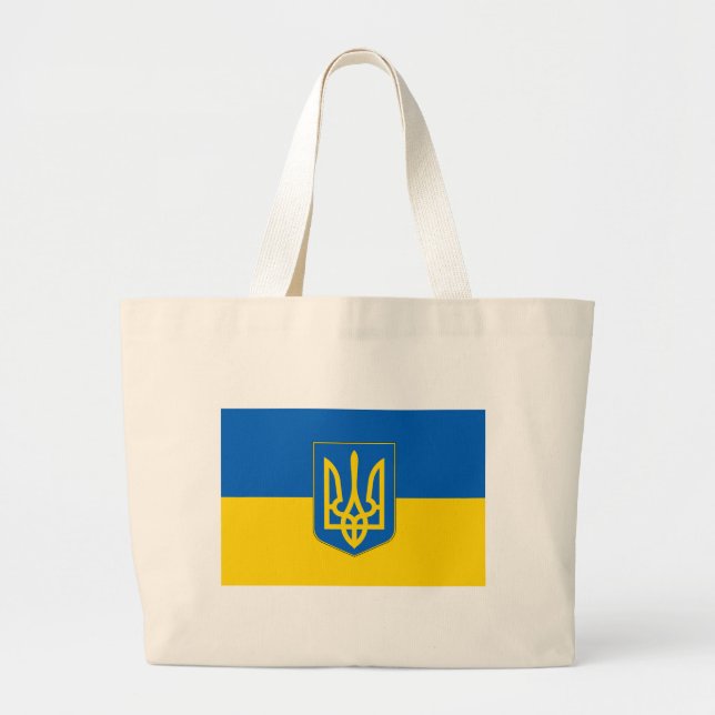 Sac avec drapeau d'Ukraine (Devant)