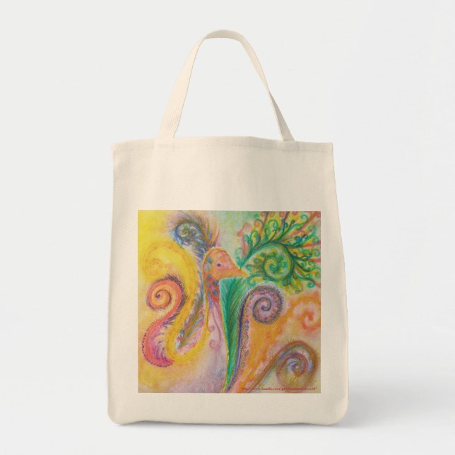 Sac avec la conception colorée tourbillonnante (Devant)