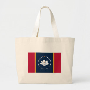 Sac avec le drapeau de l'État du Mississippi, État