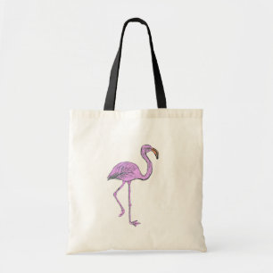 Sac avec le Flamant rose rose