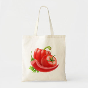 Sac avec légumes frais