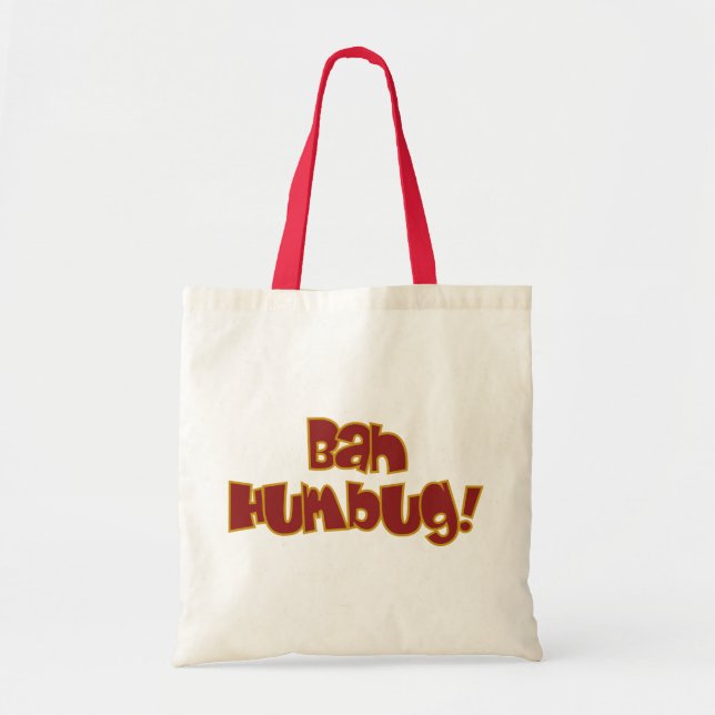 Sac BAH HUMBUG! - choisir style et couleur (Devant)