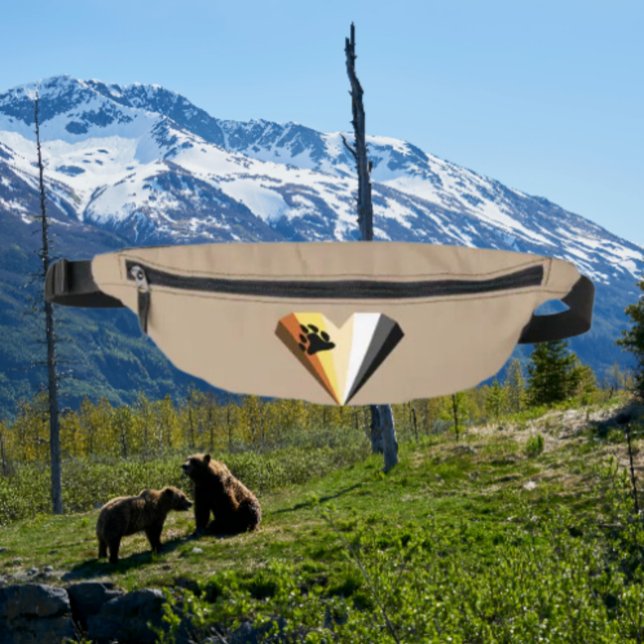 Sac banane Cœur de Fierté d'Ours (Créateur téléchargé)