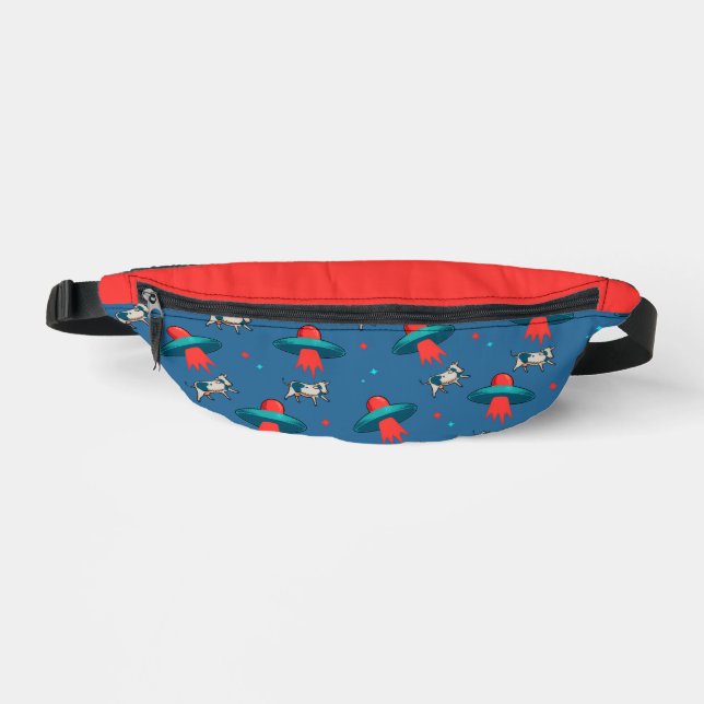 Sac banane Enlèvement de vache extraterrestre (Recto)