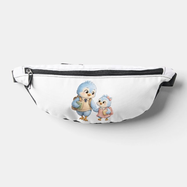 Sac banane frère oiseau mignon (Poser)