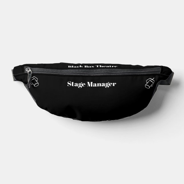 Sac banane pour régisseur de scène / équipe techni (Poser)