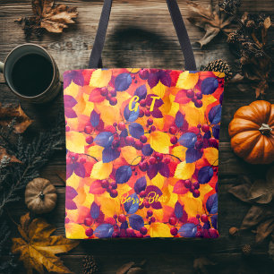 Sac Berry Bliss avec feuilles d'automne et baies