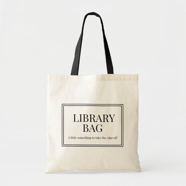 Sac Bibliothèque Livre (Devant)