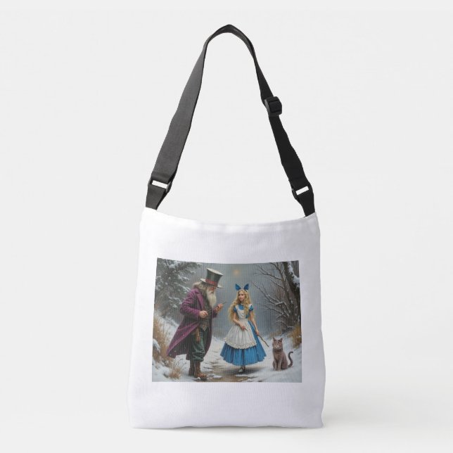 Sac blanc Alice d'hiver (Devant)