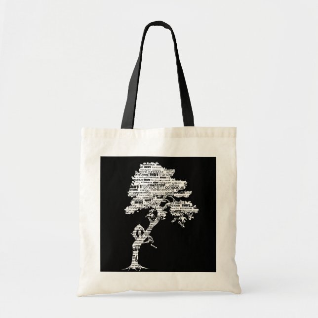 Sac blanc d'arbre de Bodhi (Devant)