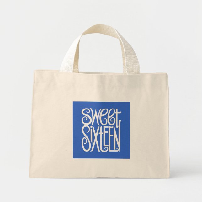 Sac blanc Sweet sixteen (Devant)