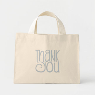 Sac bleu Merci
