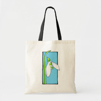 Sac bleu neige