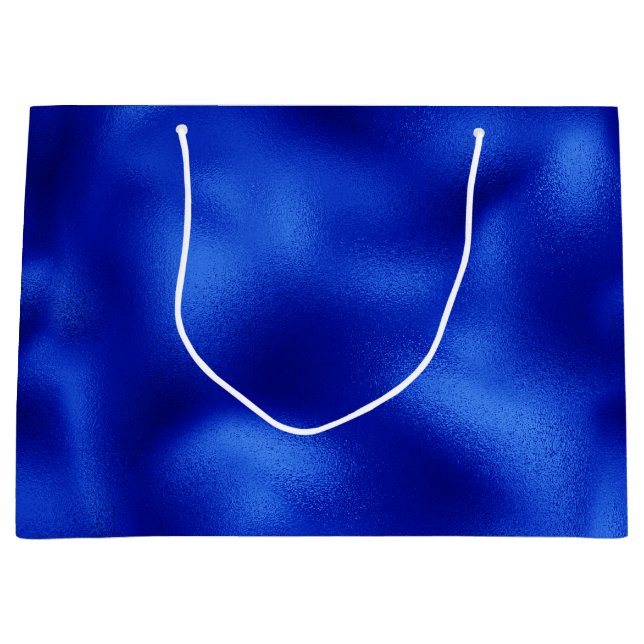 Sac bleu royal Hanukkah (Devant)