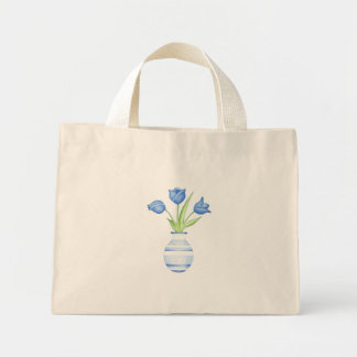 Sac bleu Tulip