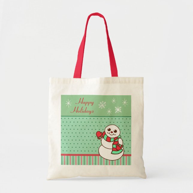 Sac bonhomme de neige (Devant)
