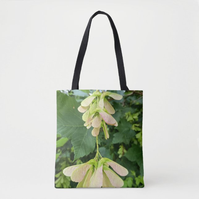Sac Botanique de Graines d'Érable Vert (Devant)