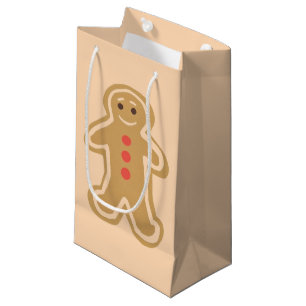 Sac brillant de cadeau de crème légère de biscu
