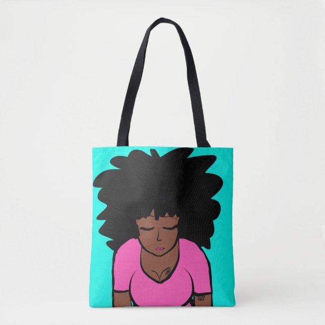 Sac cabas à l'esprit de prière (Devant)