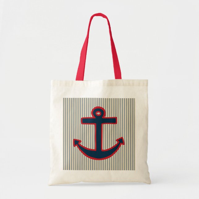 Sac cabas ancre nautique (Devant)