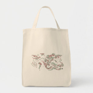 Sac Cabas Art Design Typographique