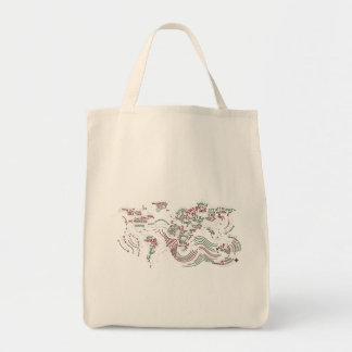 Sac Cabas Art Design Typographique