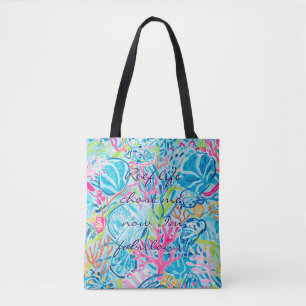 Sac cabas au graphisme élégant