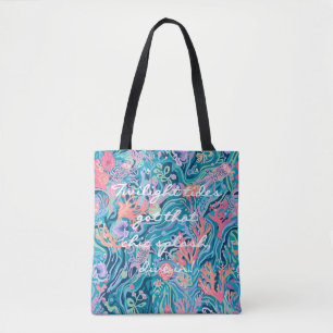 Sac cabas au graphisme élégant