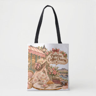 Sac cabas café parisien