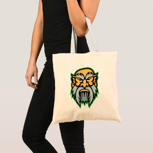 Sac Cabas Cronos Dieu Grec Barbe Grise