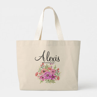 Sac cabas de demoiselle d'honneur à motif floral r