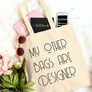 Sac cabas de designer pour courses amusant