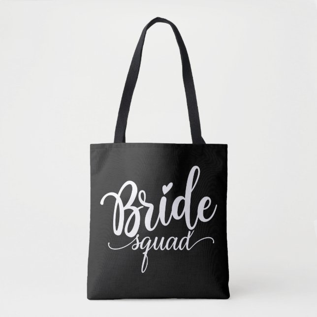 Sac cabas de l'équipe de la mariée (Devant)