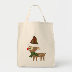 Sac cabas de Noël Renne Mignon