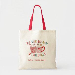 Sac cabas de Noël rétro