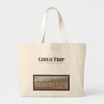 Sac Cabas de Plage Côté Mer | Sac de Plage pour Fi