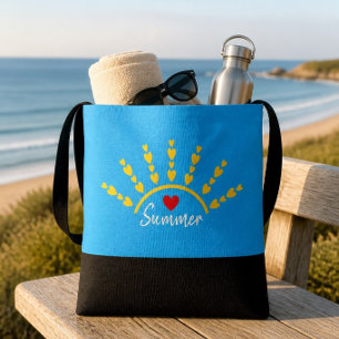 Sac cabas d'été Cool Love (Cœur)
