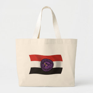 Sac cabas du drapeau de la nation Lenape de Thunde