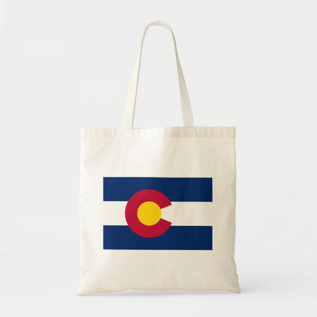 Sac cabas du drapeau de l'État du Colorado (Devant)