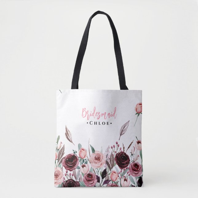 Sac cabas élégant pour demoiselle d'honneur | Flor (Devant)