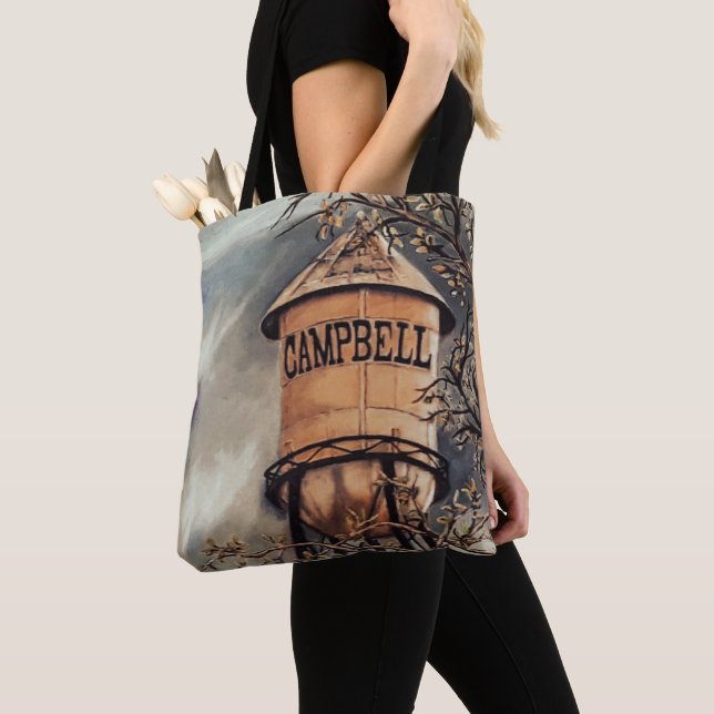 Sac Cabas en Polyester Brosse de la Tour d'Eau de  (De près)