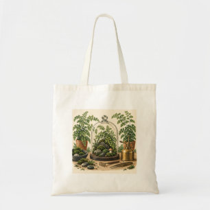 Sac cabas en toile Atelier de terrarium de mousse
