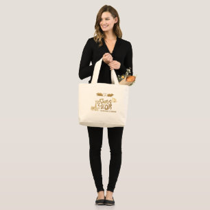 Sac cabas en toile "La Souris d'Or" Parisian Mouse