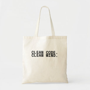 Sac cabas en toile minimaliste Clean Code Clean Mi